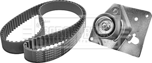 Borg & Beck BTK1026 - Kit cinghie dentate autozon.pro