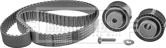 Borg & Beck BTK1020 - Kit cinghie dentate autozon.pro