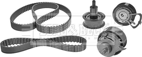 Borg & Beck BTK1028 - Kit cinghie dentate autozon.pro