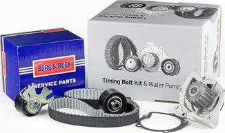 Borg & Beck BTW1072 - Pompa acqua + Kit cinghie dentate autozon.pro