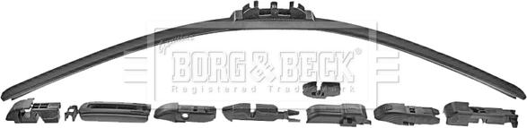 Borg & Beck BW24F - Spazzola tergi autozon.pro