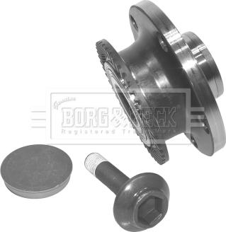 Borg & Beck BWK906 - Kit cuscinetto ruota autozon.pro