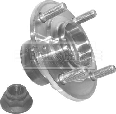 Borg & Beck BWK584 - Kit cuscinetto ruota autozon.pro