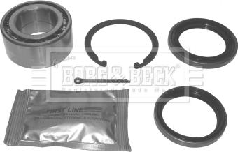 Borg & Beck BWK576 - Kit cuscinetto ruota autozon.pro