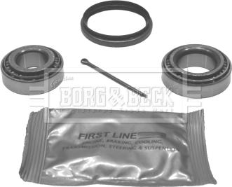 Borg & Beck BWK048 - Kit cuscinetto ruota autozon.pro