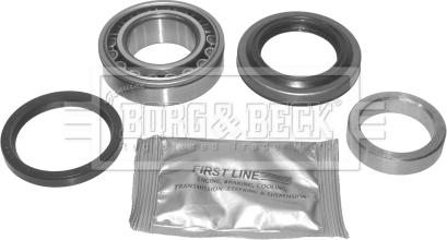 Borg & Beck BWK157 - Kit cuscinetto ruota autozon.pro