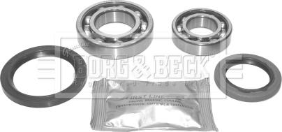 Borg & Beck BWK168 - Kit cuscinetto ruota autozon.pro