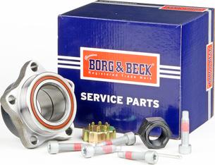 Borg & Beck BWK1081 - Kit cuscinetto ruota autozon.pro