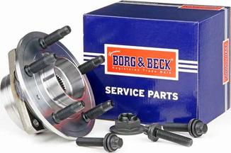 Borg & Beck BWK1165 - Kit cuscinetto ruota autozon.pro