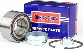 Borg & Beck BWK1125 - Kit cuscinetto ruota autozon.pro