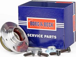 Borg & Beck BWK1355 - Kit cuscinetto ruota autozon.pro