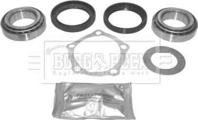 Borg & Beck BWK138 - Kit cuscinetto ruota autozon.pro