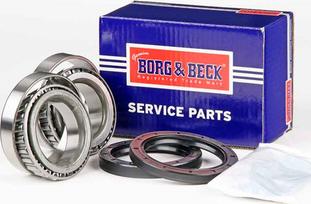 Borg & Beck BWK137 - Kit cuscinetto ruota autozon.pro