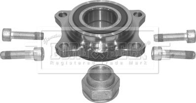 Borg & Beck BWK896 - Kit cuscinetto ruota autozon.pro