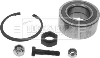 Borg & Beck BWK299 - Kit cuscinetto ruota autozon.pro