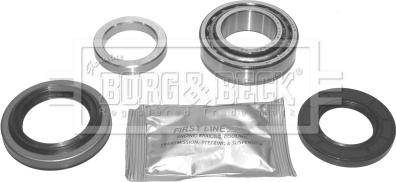 Borg & Beck BWK207 - Kit cuscinetto ruota autozon.pro