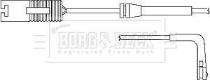 Borg & Beck BWL3079 - Contatto segnalazione, Usura past. freno / mat. d'attrito autozon.pro