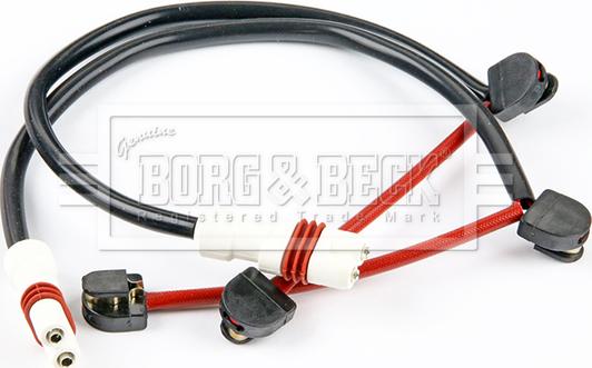 Borg & Beck BWL3126 - Contatto segnalazione, Usura past. freno / mat. d'attrito autozon.pro