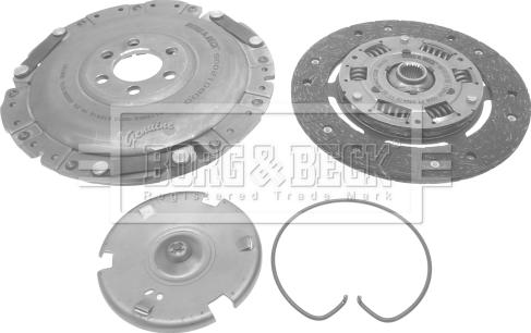 Borg & Beck HK6400 - Kit frizione autozon.pro