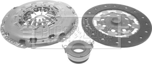 Borg & Beck HK2533 - Kit frizione autozon.pro