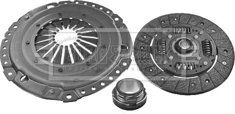 Borg & Beck HK2116 - Kit frizione autozon.pro