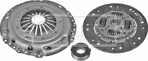 Borg & Beck HK2701 - Kit frizione autozon.pro