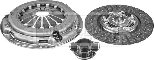 Borg & Beck HK2736 - Kit frizione autozon.pro