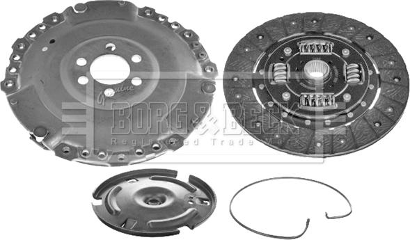 Borg & Beck HK7749 - Kit frizione autozon.pro