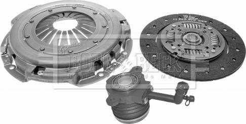 Borg & Beck HKT1033 - Kit frizione autozon.pro