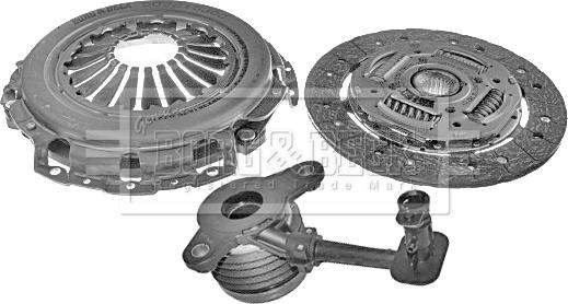 Borg & Beck HKT1308 - Kit frizione autozon.pro