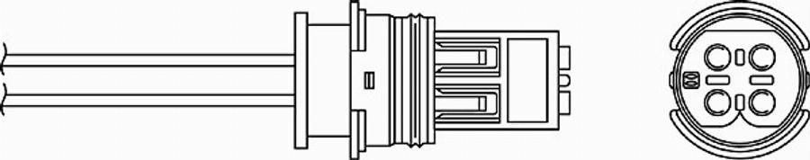 BorgWarner (BERU) 0 824 010 024 - Sonda lambda autozon.pro