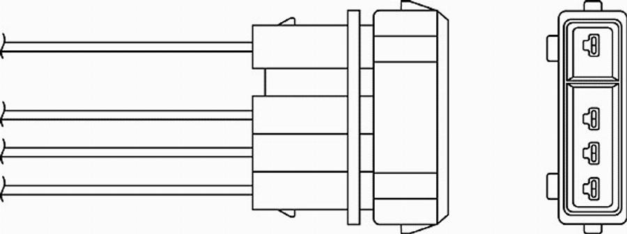 BorgWarner (BERU) 0 824 010 199 - Sonda lambda autozon.pro