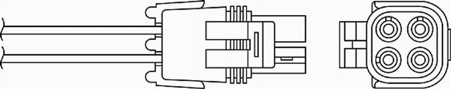 BorgWarner (BERU) 0 824 010 125 - Sonda lambda autozon.pro