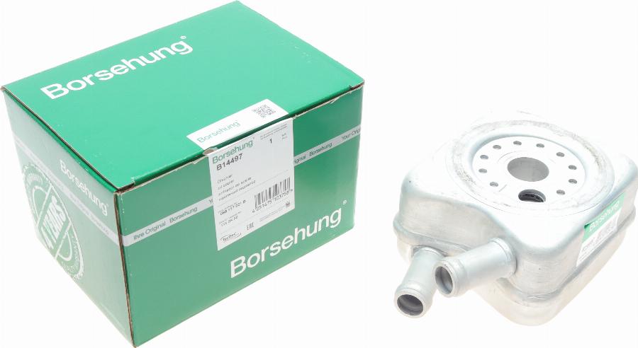 Borsehung B14497 - Radiatore olio, Olio motore autozon.pro