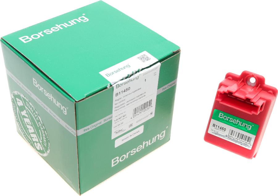 Borsehung B11450 - Regolatore, Ventitlatore abitacolo autozon.pro