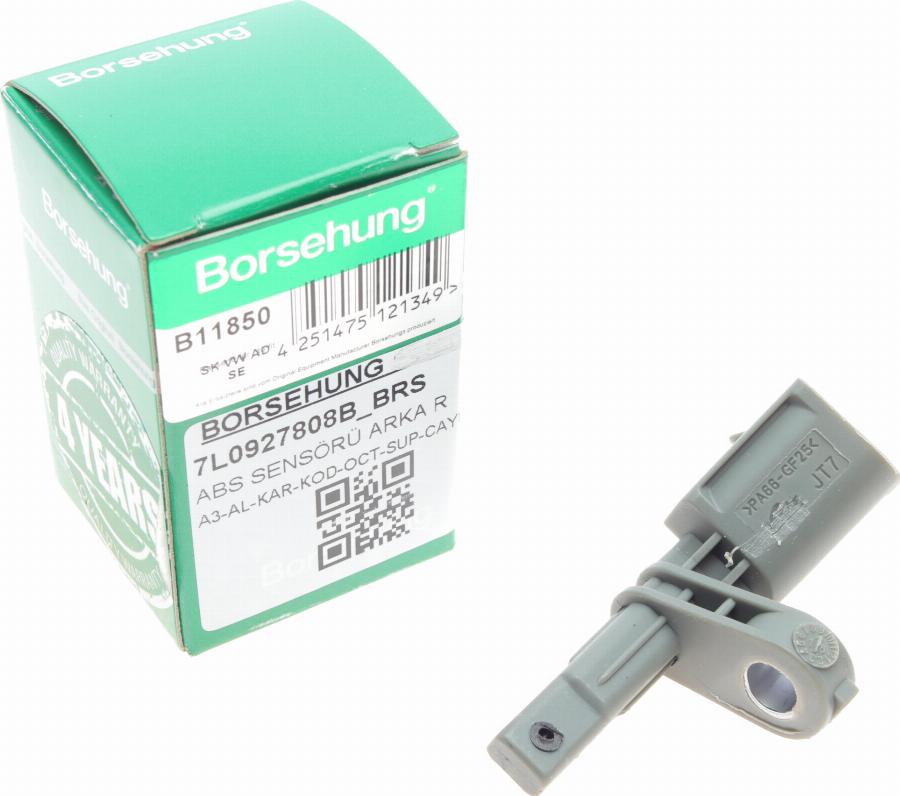 Borsehung B11850 - Sensore, N° giri ruota autozon.pro