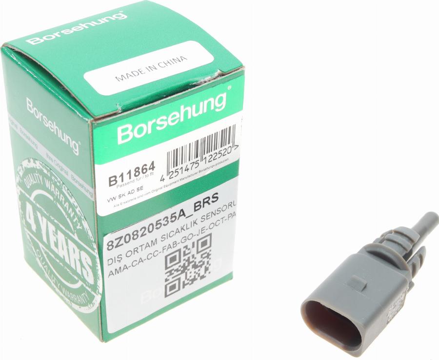 Borsehung B11864 - Sensore, Temperatura esterna autozon.pro