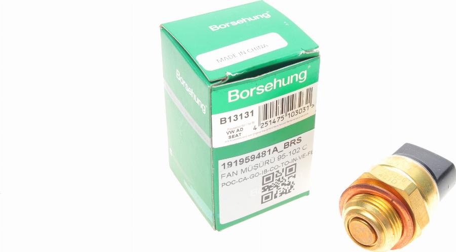 Borsehung B13131 - Termocontatto, Ventola radiatore autozon.pro