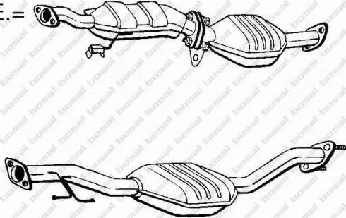 Bosal 099-222 - Catalizzatore autozon.pro