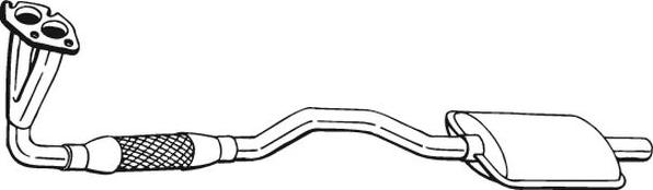 Bosal 099-281 - Catalizzatore autozon.pro