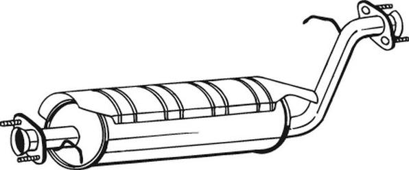 Bosal 211-381 - Silenziatore centrale autozon.pro