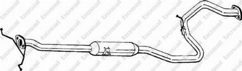 Bosal 286-469 - Silenziatore centrale autozon.pro