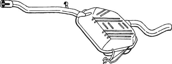 Bosal 278-387 - Silenziatore centrale autozon.pro