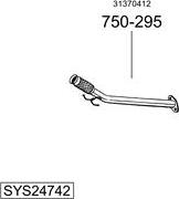 Bosal SYS24742 - Impianto gas scarico autozon.pro