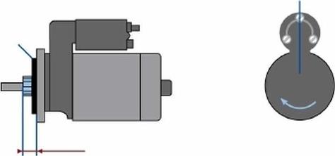 BOSCH 9 000 082 045 - Motorino d'avviamento autozon.pro