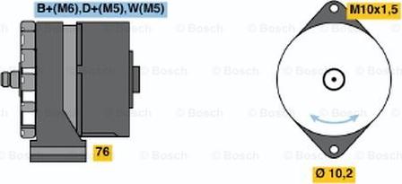 BOSCH 9 120 080 137 - Alternatore autozon.pro