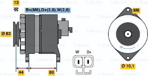 BOSCH 9 120 334 642 - Alternatore autozon.pro