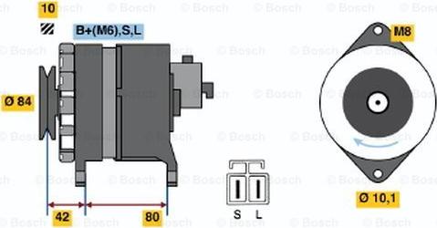 BOSCH 9 120 334 632 - Alternatore autozon.pro