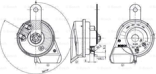 BOSCH 9 320 335 208 - Tromba autozon.pro