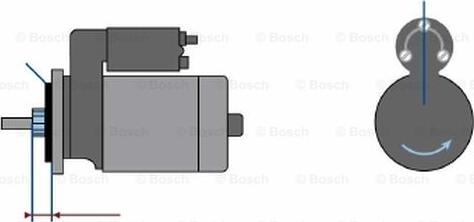 BOSCH 6 004 AA0 021 - Motorino d'avviamento autozon.pro